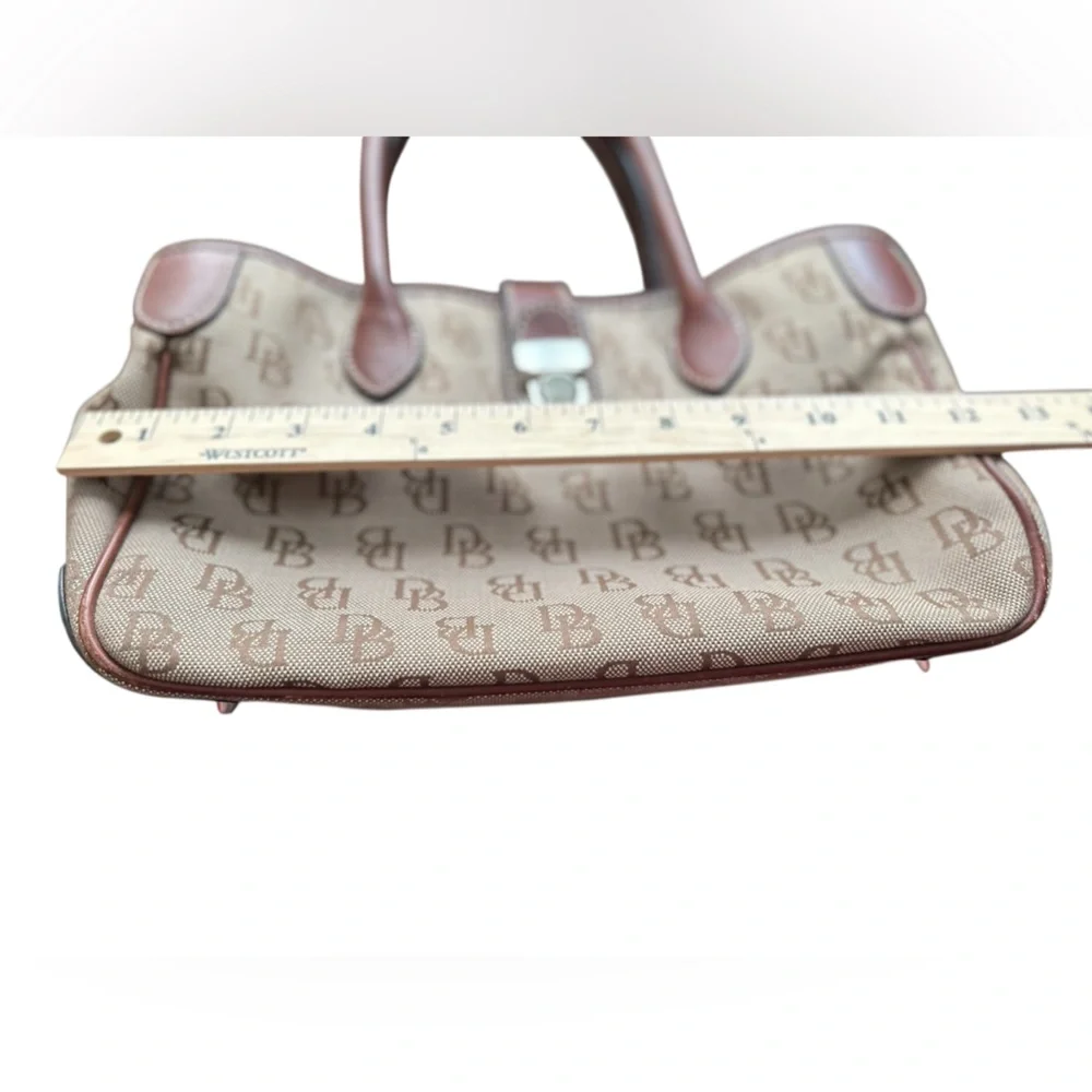 Dooney & Bourke Women's Brown‎ DB Monogram Satchel Handbag